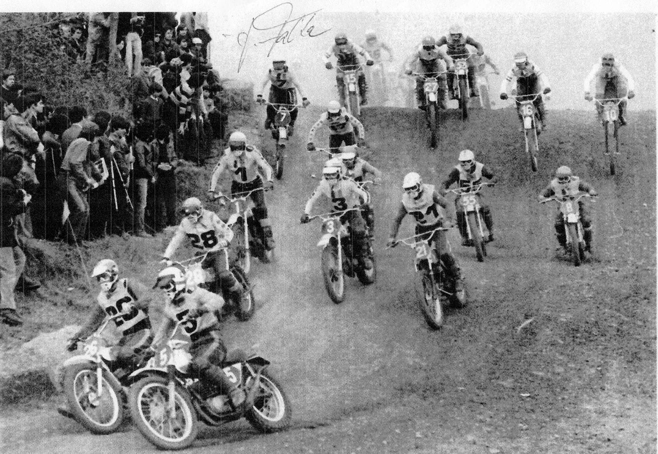 MX Spanish GP 250cc 1973 race start