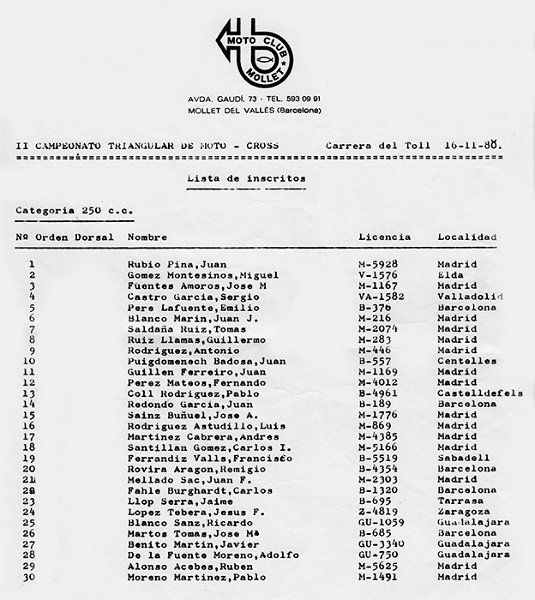 1980 2T a lista