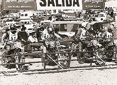 1976 c1 01 salida02  1976 - 1º Trofeo Montesa - 1ª Prueba - Circuito Gallechs (Mollet del Valles, Barcelona) 14 Marzo 1976 - Pre Salida - Xavi Monsalve #51