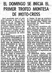 trofeomontesa 1976 003  1976 - 1º Trofeo Montesa - 1ª Prueba - Circuito Gallechs (Mollet del Valles, Barcelona) 14 Marzo 1976 - Previo : trofeo montesa, 1976