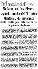 1976 c2 a1  1976 - 1º Trofeo Montesa - 2ª Prueba - Circuito Els Plans de Ferrés - Les Planes d'Hostoles (La Garrotxa - Girona) 19 Marzo 1976 - Previo : trofeo montesa, 1976