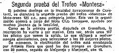 1977 c2 0  1977 - 2º Trofeo Montesa - 2ª Prueba - Circuito de Les Forques (Constanti - Tarragona) 13  Febrero 1977 - Previo : trofeo montesa, 1977