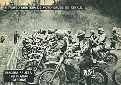 1977 c3  3ª Prueba 1977 - Circuito dels Plans de Ferrés - Les Planes d'Hostoles (La Garrotxa - Girona) 20 Febrero 1977 - Salida : trofeo montesa, 1977