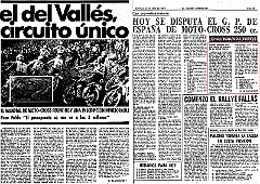 1977 c7 final1  3 Abril 1977 - 7º Prueba (Final)  del 2º Trofeo Montesa - Circuito el Valles (Mancomunidad Sabadell / Terrassa) - Barcelona Coincidiendo con el XVI Gran Premio de España de Motocross - Campeonato del Mundo 250cc - Sabado : trofeo montesa, 1977, final, valles
