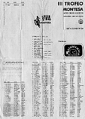 1978 0pre 1programa  1978 - 3º Trofeo Montesa - Memorial Antonio Riera - Lista de Inscritos : trofeo montesa, 1978