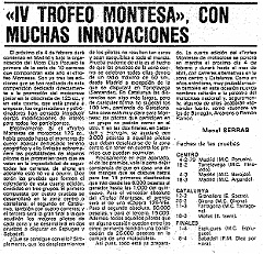 1979 0 anunci0  1979 - 4º Trofeo Montesa - Previo : trofeo montesa, 1979