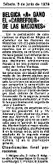 1979 cF4 finalisima carrefour  1979 - 4º Trofeo Montesa - Carrefour de las Naciones 1ª Manga celebrada en Stockem (Belgica) y 2ª Manga celebrada en Musson (Belgica) Participaron los 3 primeros clasificados del 4º Trofeo Montea 1979: Joan Clop, Xavier Atienzar y Miguel Monfort : trofeo montesa, 1979, finalissima carrefour