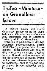 1980 c3A b  1980 - 5º Trofeo Montesa - 3ª Prueba Grupo A - Circuito Les Franqueses (Granollers, Barcelona) 9 marzo 1980