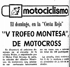 1980 c4  1980 - 5º Trofeo Montesa - Grupo A - 4ª Prueba - Circuito Costa Roja (Sant Julia de Ramis, Girona) 30 marzo 1980 - Previo : trofeo montesa, 1980, costa roja