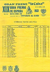 1980 cF2 0 valles previo4 entrenos  1980 - 5º Trofeo Montesa - Grupos A y  B - 2ª  Final - Circuito del Valles (Sabadell/Terrassa, Barcelona) - 13 abril 1980 (Coincidiendo con el Campeonato del Mundo 250cc.) Clasificacion Entrenos Cronometrados : trofeo montesa, 1980, final, valles