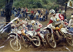1981 c2A d1 eltoll  1981 - 6º Trofeo Montesa - Grupo A - 2ª Prueba - Circuito El Toll (Moià, Barcelona) - 1 Marzo 1981 Salida: Joan Puigdomench #48 : trofeo montesa, 1981, joan puigdomenech, motocross, moto-cross