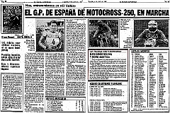 1981 cF1 valles previo4  1981 - 6º Trofeo Montesa - Grupo A y B - 1º Final -  Circuito del Valles (Sabadell/Terrassa, Barcelona) - 4 y 5 Abril 1981 (Coincidiendo con el Campeonato del Mundo 250cc.) Previo Sabado : trofeo montesa, 1981, valles, motocross, moto-cross, moto, cross