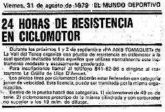 1979-24h-lissa-previo  1ª edicio 24 Horas Ciclomotors Lliça d'Amunt - Vall de Tenes - 1979 - Previo