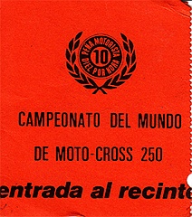 otras 1974 valles 1  1974 - GP Motocross Circuito del Valles (Sabadell / Terrassa) Entrada : 1974, circuito del valles, motocross, gp, spain