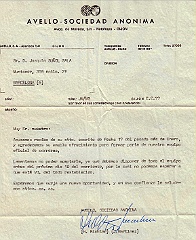 otras 1977 02 02 carta puch kim  1977 - Carta de PUCH España respondiendo a Joaquim Suñol que por estar lesionado (como siempre) no podria formar parte del equipo oficial Puch. : puch, joaquim suñol, carta