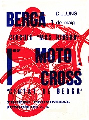 otras 1977 05 01 berga 1  1 mayo 1978 - Motocross Ciutat de Berga al Circuit Mas Ribera - Berga (Barcelona) Categorias Junior y Juvenil : 1 Mayo 1977, Motocross, Berga