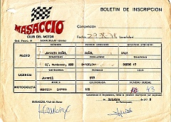 otras 1978 10 29 almacelles 5  29 octubre 1978 - Campeonato España Motocross Almacellas (Lleida) Boletin Inscripcion de Joaquim Suñol  #43 - Categoria Juvenil : 29 octubre 1978, almacelles, masaccio, motocross