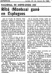 otras 1980 03 23 esplugues  23 Marzo 1980 - Campeonato Nacional Motocross - Circuito Ciudad Diagonal (Esplugues, Barcelona) : 23 marzo 1980, esplugues, motocross