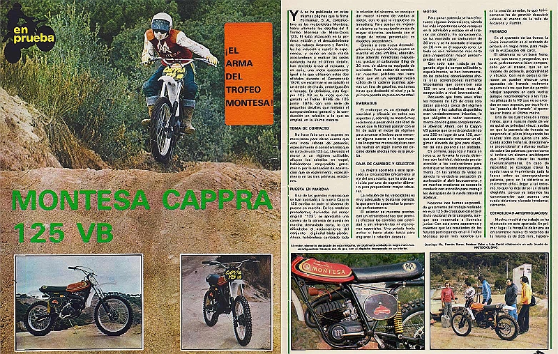 1977 m cappra125VB a