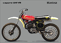 1976-Cappra-125-VB  1977  Montesa Cappra VB 125