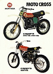 1977 m 125vb1  1977 Montesa Cappra VB 250 VB 125 : trofeo, montesa, motos, cappra, 125 VB