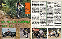 1977 m cappra125VB a  1977 Montesa Cappra VB 125 : trofeo, montesa, motos, cappra, 125 VB