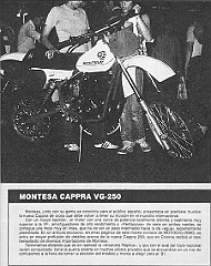 1981 m 250vg 06  1981 Montesa Cappra VG 250 (participaron en el 6º Trofeo Montesa de 1981) : trofeo, montesa, motos, cappra, 250 VG