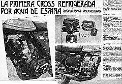 motos protos 1976 a  1976 - "Primera Cross refrigerada por agua de España"  Montesa Cappra 125 VA : prototipos, trofeo montesa, cappra, 125, agua, VA