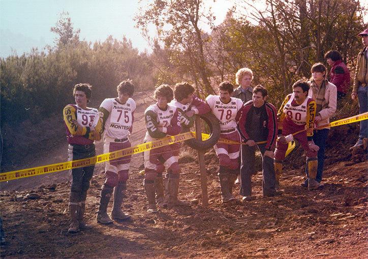 trofeo montesa equipo isern 1979